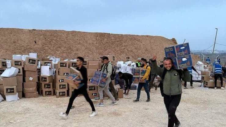 חלוקת סיוע הומניטרי ברצועת עזה על ידי GHF