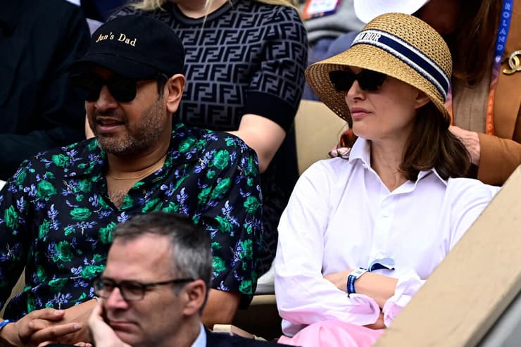 גם נטלי פורטמן הגיע לצפות בקרב האיתנים