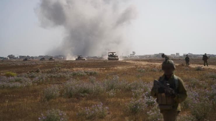 תיעוד מפעילות כוחות צה"ל במרחב ג'באליה