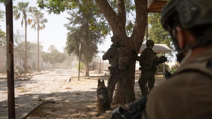 פעילות סיירת גולני במרחב בית החולים האירופי בחאן יונס