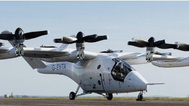 המונית המעופפת של  Vertical Aerospace