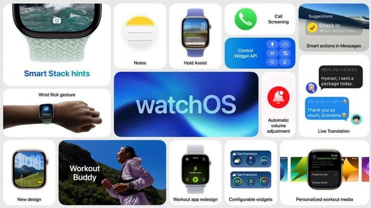 watchOS החדש