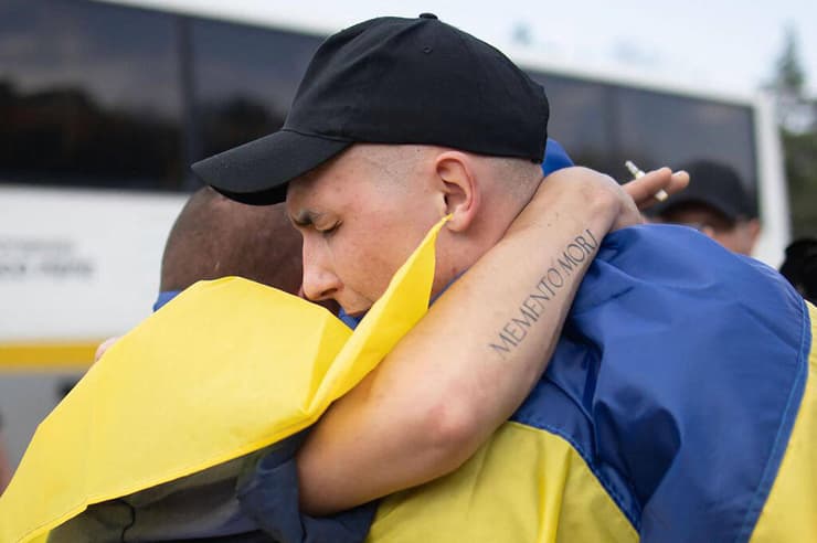 שבויי מלחמה של אוקראינה אחרי שחרור במסגרת עסקת שבויים עם רוסיה