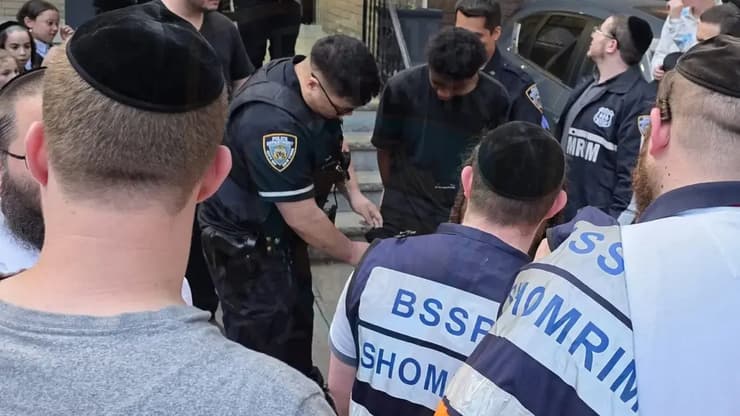 החשוד נעצר תוך זמן קצר