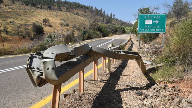 כביש מרגליות-מנרה (צילום: אביהו שפירא) כביש מרגליות-מנרה