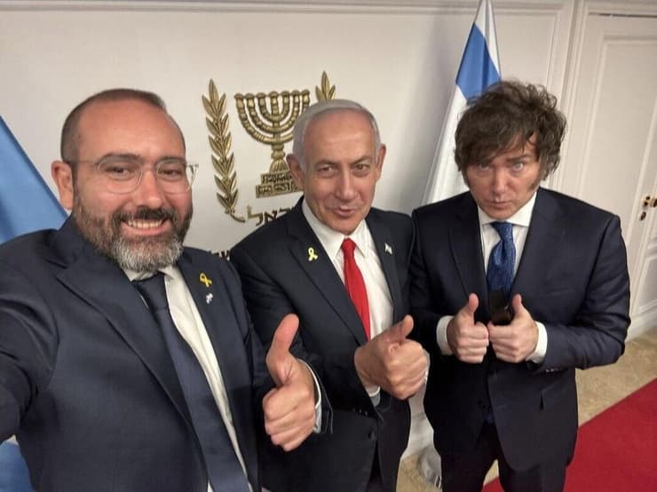 חאבייר מילי, בנימין  נתניהו ואקסל ואחניש