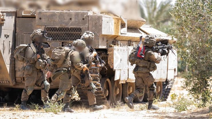 פעילות כוחות צה"ל ברצועה (צילום: דובר צה"ל) פעילות כוחות צה"ל ברצועת עזה