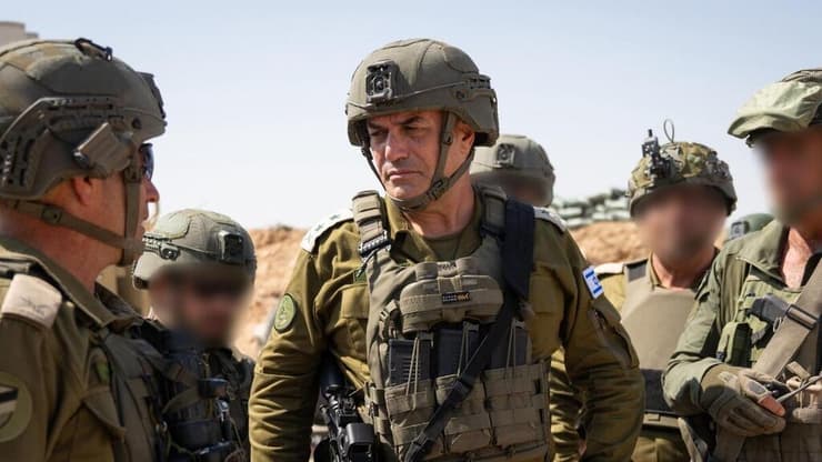 הרמטכ"ל אייל זמיר סייר בשטח בצפון רצועת עזה