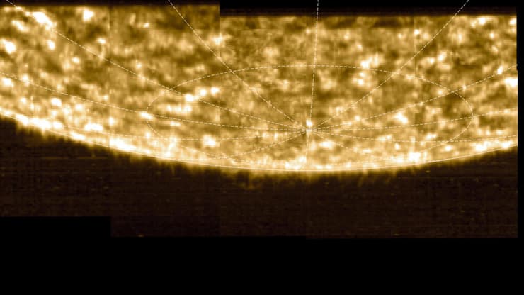 הקוטב הדרומי של השמש (צילום: ESA & NASA/Solar Orbiter/PHI Team, J. Hirzberger (MPS)/Handout via REUTERS) הקוטב הדרומי של השמש
