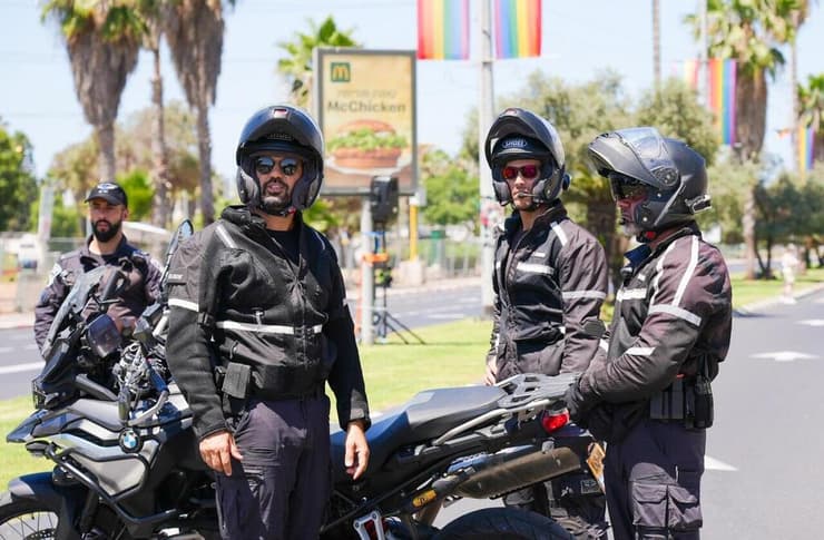 כוחות משטרה פרוסים במצעד הגאווה בתל אביב