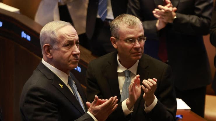 נשיא ארגנטינה חביאר מיליי מבקר בכנסת בירושלים