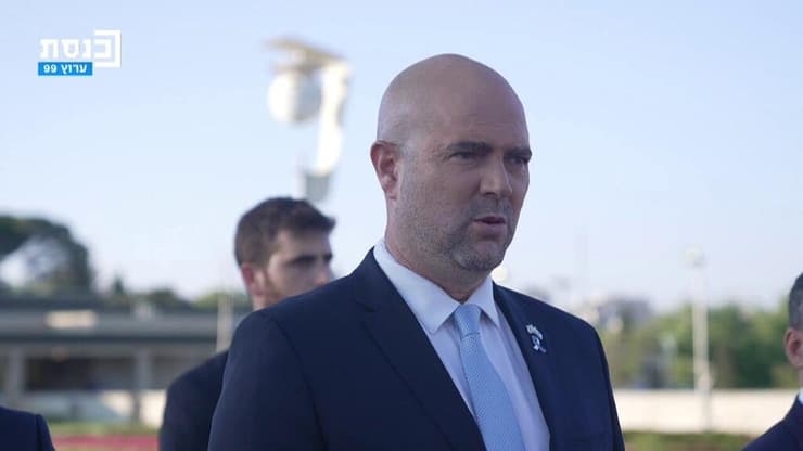 נשיא ארגנטינה חביאר מיליי מבקר בכנסת בירושלים