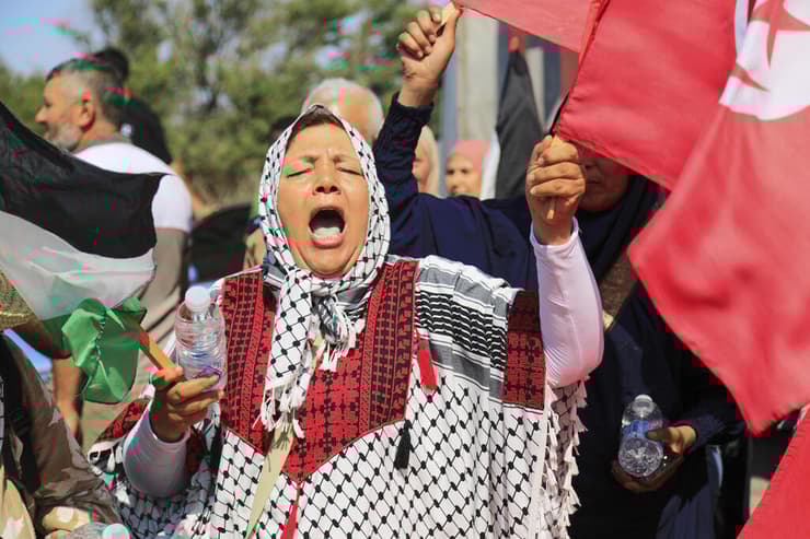 פעילים לשבירת המצור על עזה ב לוב בדרך ל מצרים