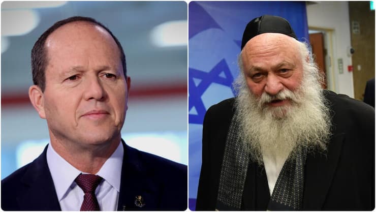 יצחק גולדקנופף וניר ברקת