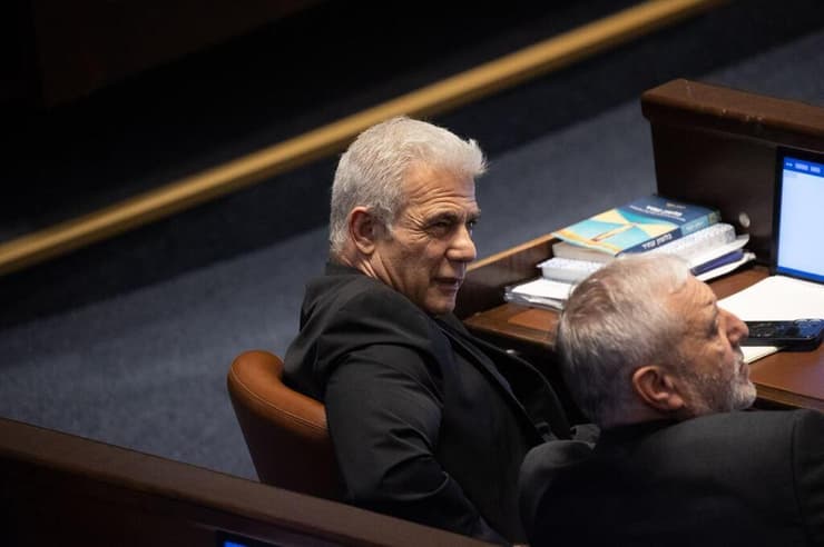 הצבעות להצעת חוק פיזור הכנסת במליאה