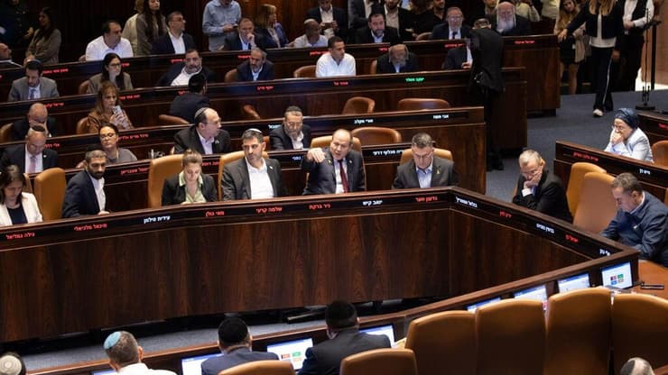 ארכיון (צילום: אלכס קולומויסקי) הצבעות להצעת חוק פיזור הכנסת במליאה