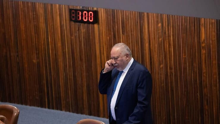 הצבעות להצעת חוק פיזור הכנסת במליאה