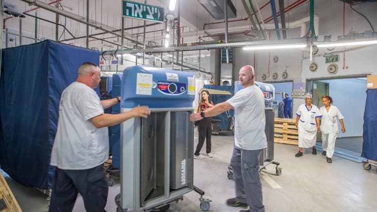 המחלקה התת קרקעית בבית החולים שיבא