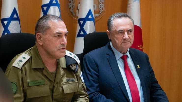 שר הביטחון והרמטכ"ל בישיבה שעות ספורות לפני פתיחת מבצע "עם כלביא" באיראן
