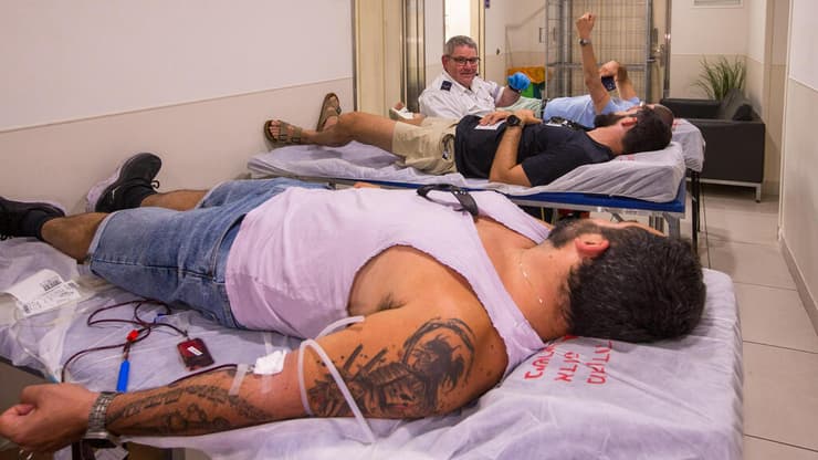 התרמת דם בבית החולים איכילוב