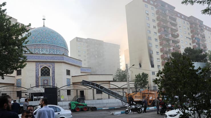 חיל האוויר תוקף באיראן