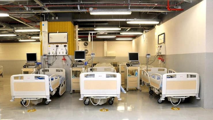 בית חולים תת קרקעי שנפתח במצבי חירום באיכילוב (צילום: מירי גטניו, דוברות איכילוב) בית חולים תת קרקעי שנפתח במצבי חירום במרכז הרפואי איכילוב בתל אביב