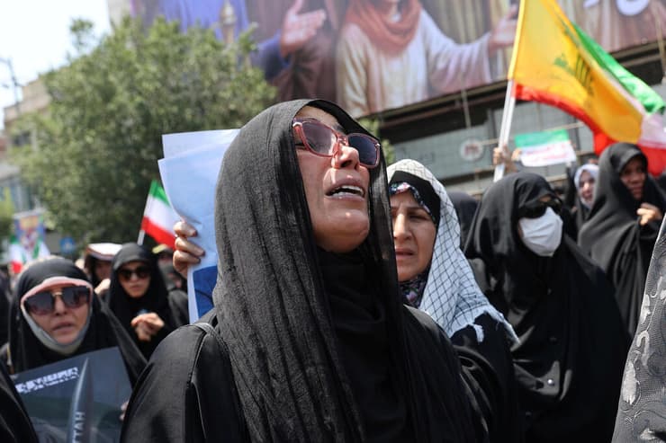 הפגנה אנטי ישראלית בטהרן