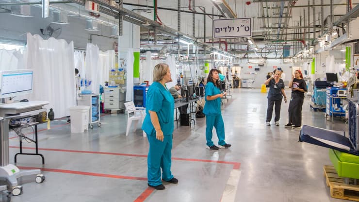 המחלקה התת קרקעית בבית החולים שיבא