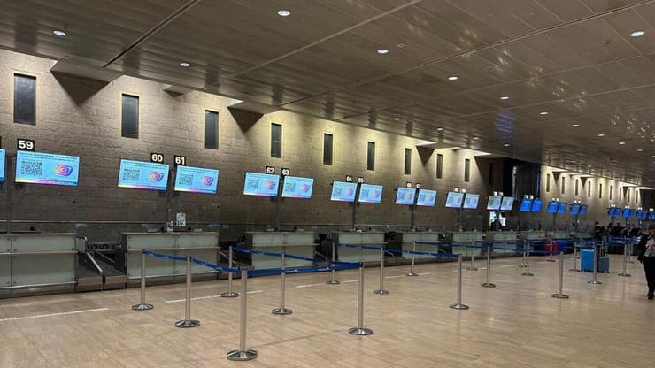 שדה התעופה נתב"ג עם תחילת מבצע עם כלביא