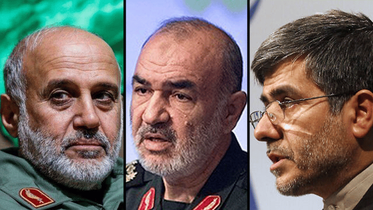 שלישים רולאם עלי רשיד, גנרל חוסיין סלאמי מפקד משמרות המהפכה של איראן, פרופסור פריידון עבאסי ניצל מהתנקשות