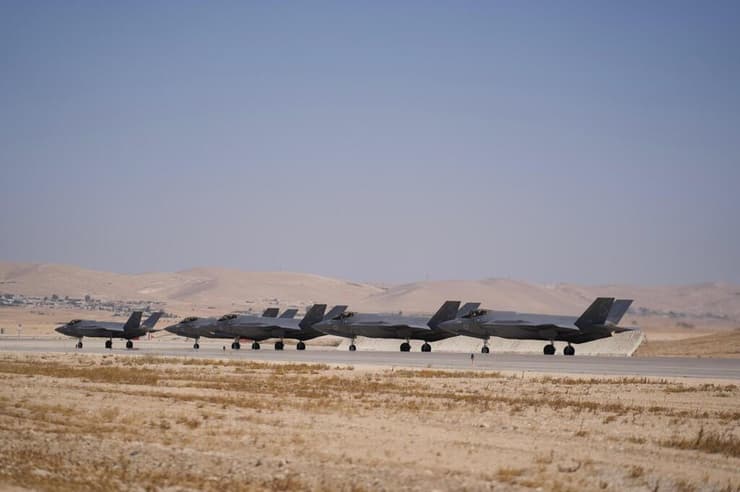 המראת מטוסי קרב של חיל האוויר לתקיפות באיראן