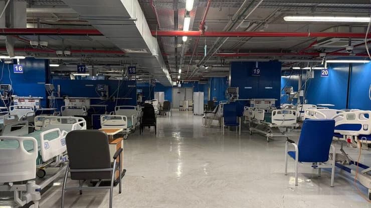 בית חולים ממוגן תת קרקע בשמיר אסף הרופא (צילום: שמיר אסף הרופא) בית חולים ממוגן תת קרקע בשמיר אסף הרופא