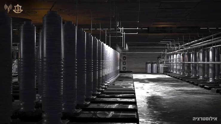 אילוסטרציות של אתר העשרת האורניום במרחב נתנז ותקיפות צה"ל באיראן עד כה