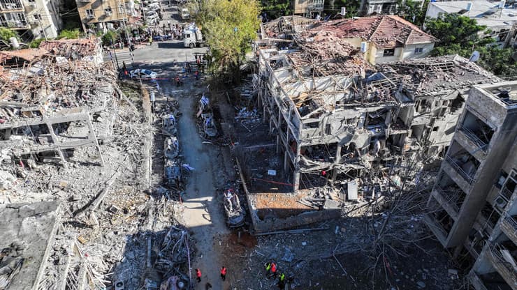 פגיעה ישירה ברמת גן