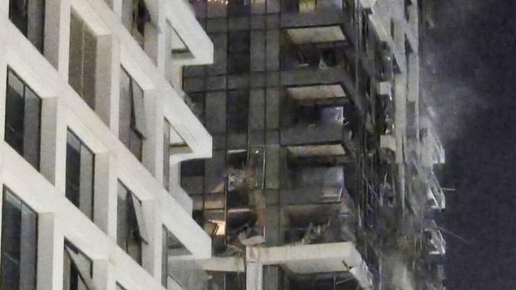 פגיעה ישירה במרכז