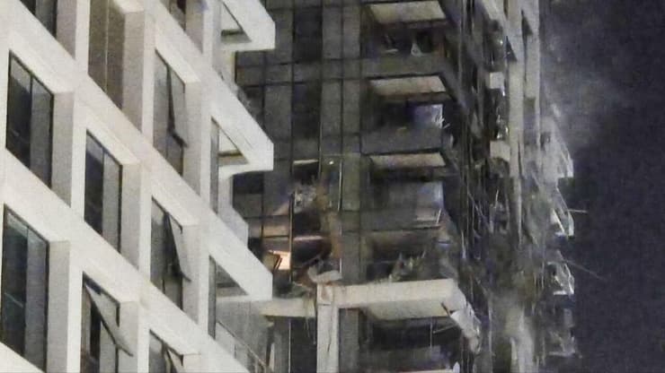 פגיעה ישירה במרכז