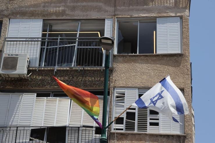 הבוקר לאחר הנפילה ברמת גן