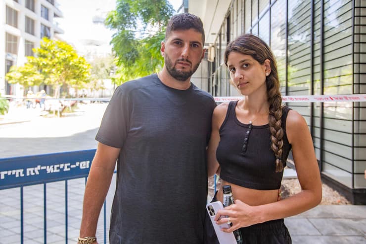 הבוקר לאחר הנפילה בתל אביב