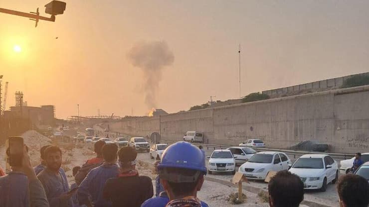 פיצוץ בנמל קנגן, בושהר