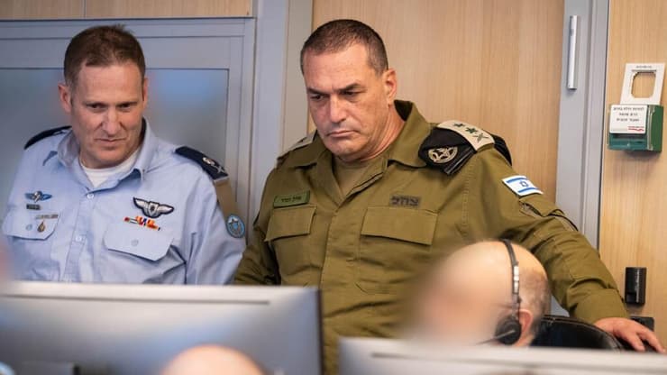 הרמטכ"ל בהערכת מצב בבור חיל האוויר