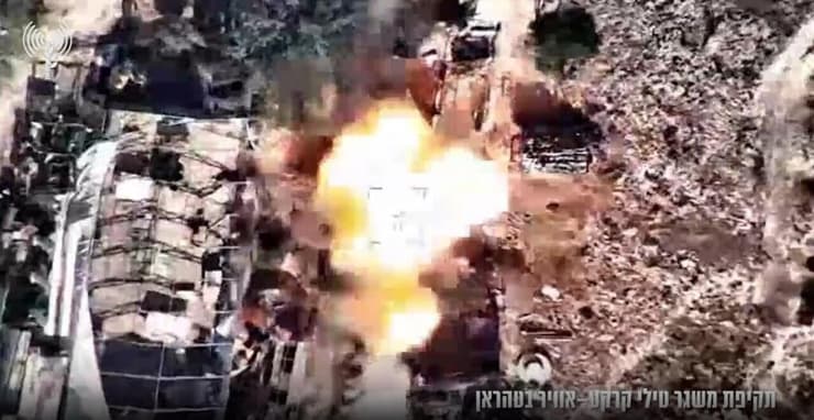 תיעוד מיוחד: חיל האוויר תוקף משגרי טילי קרקע-אוויר בלב טהרן