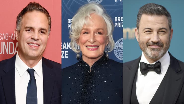 גלן קלוז, ג'ימי קימל ומארק רופאלו