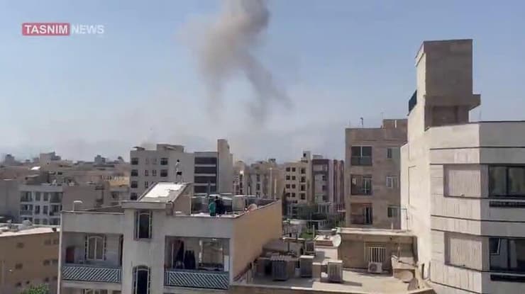  תקיפה ישראלית בטהרן