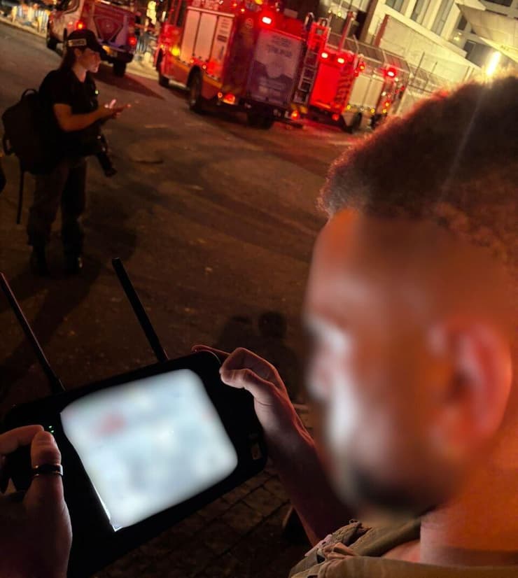 היחידה באמ"ן שמסייעת בחילוץ נפגעים באמצעות כלי טיס ורחפנים