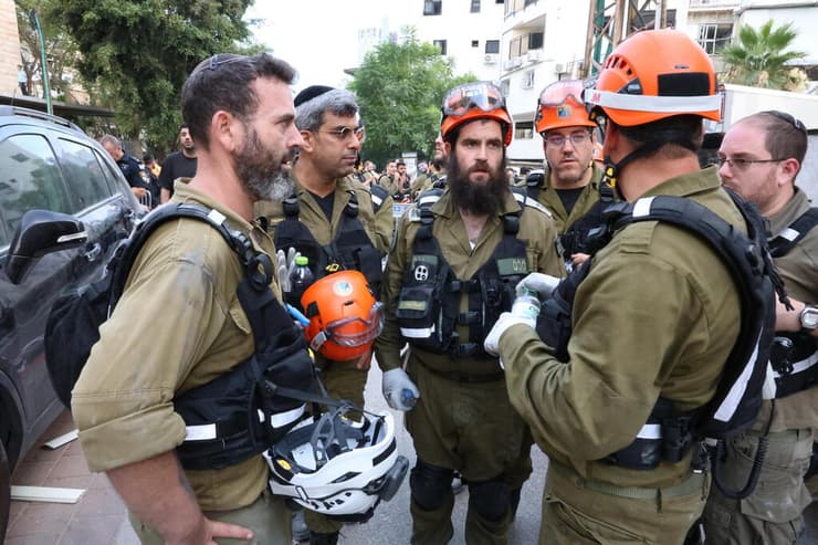 זירת הנפילה בבני ברק