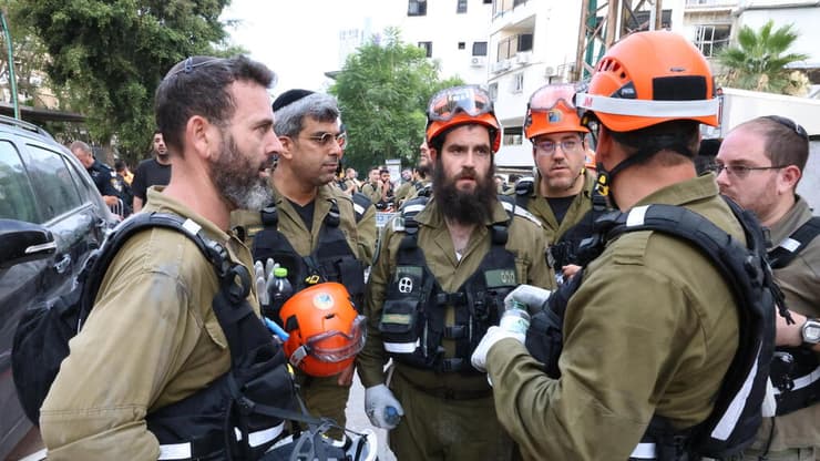 זירת הנפילה בבני ברק