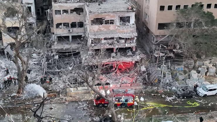 נפילה בתל אביב