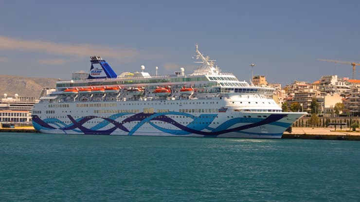 קראון איריס עוגנת ביוון, ארכיון