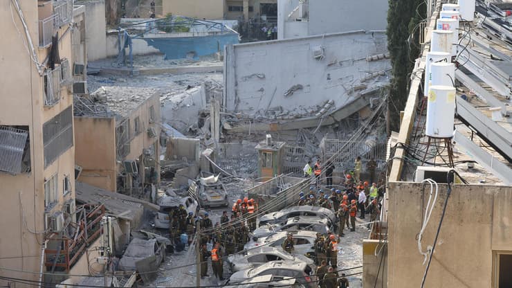 זירת הנפילה בבני ברק