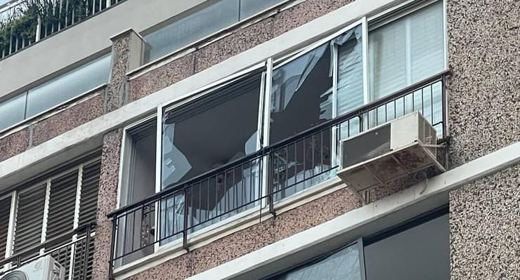 נפילה בתל אביב